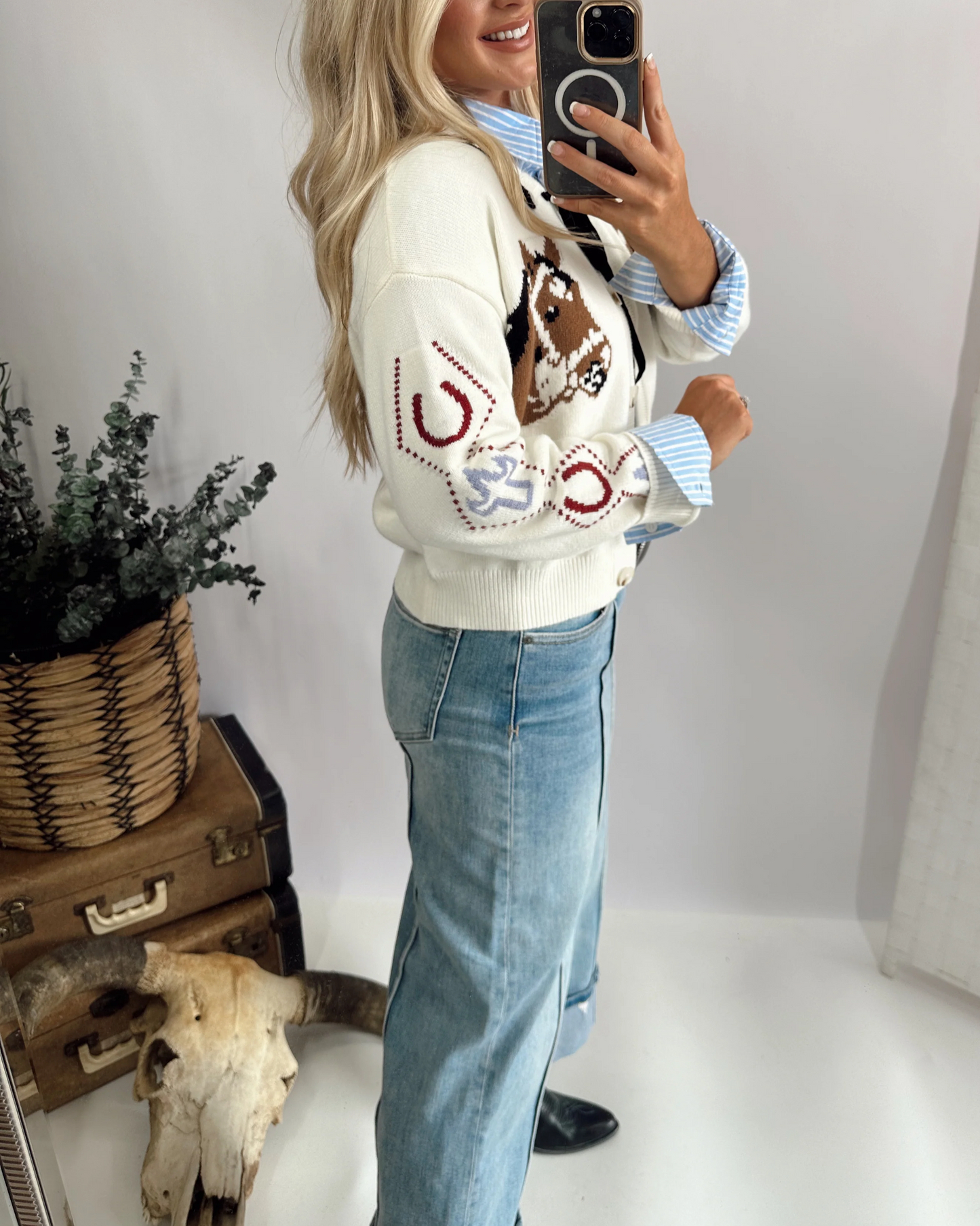 Double Pony Top