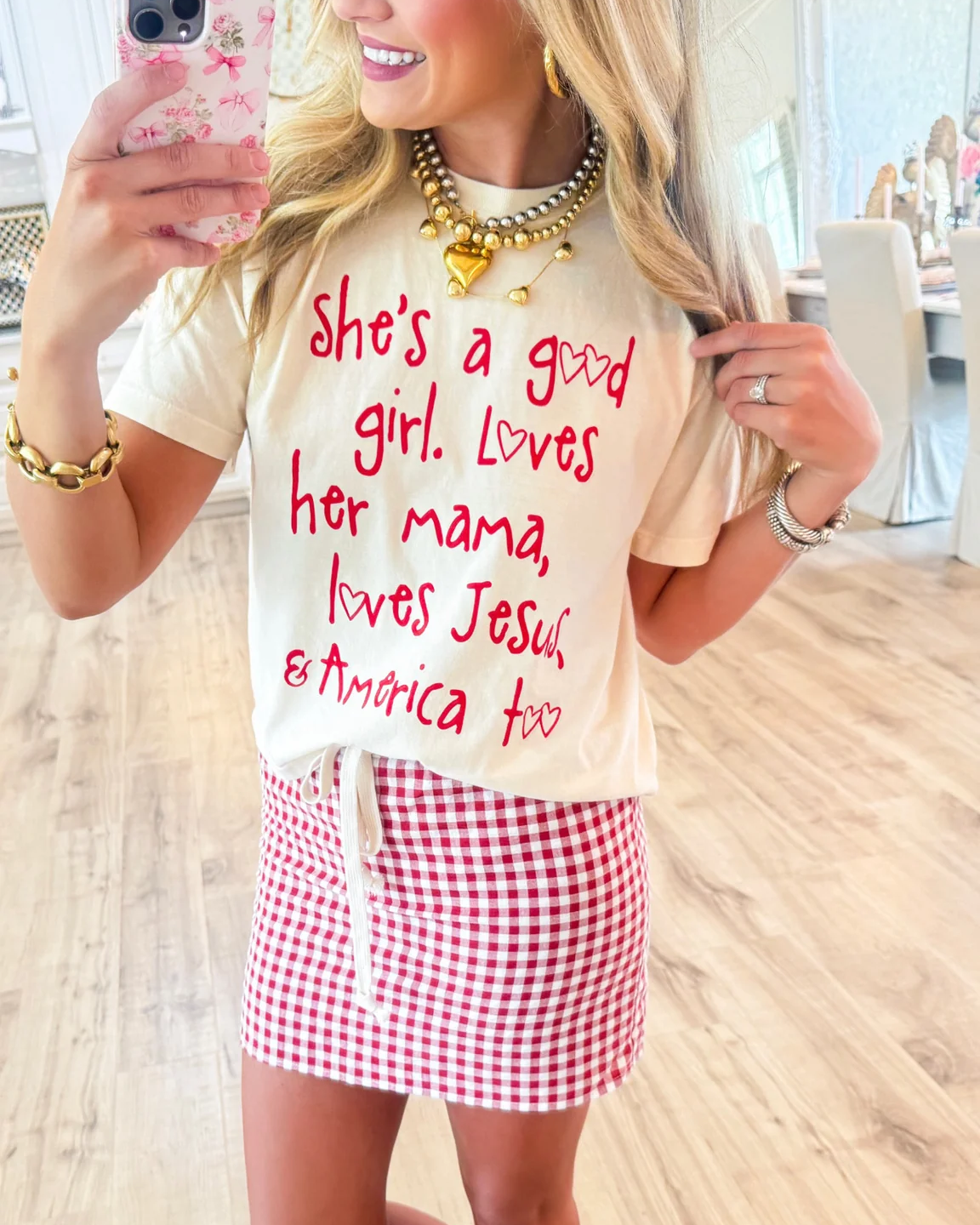 She’s a Good Girl Cropped Tee
