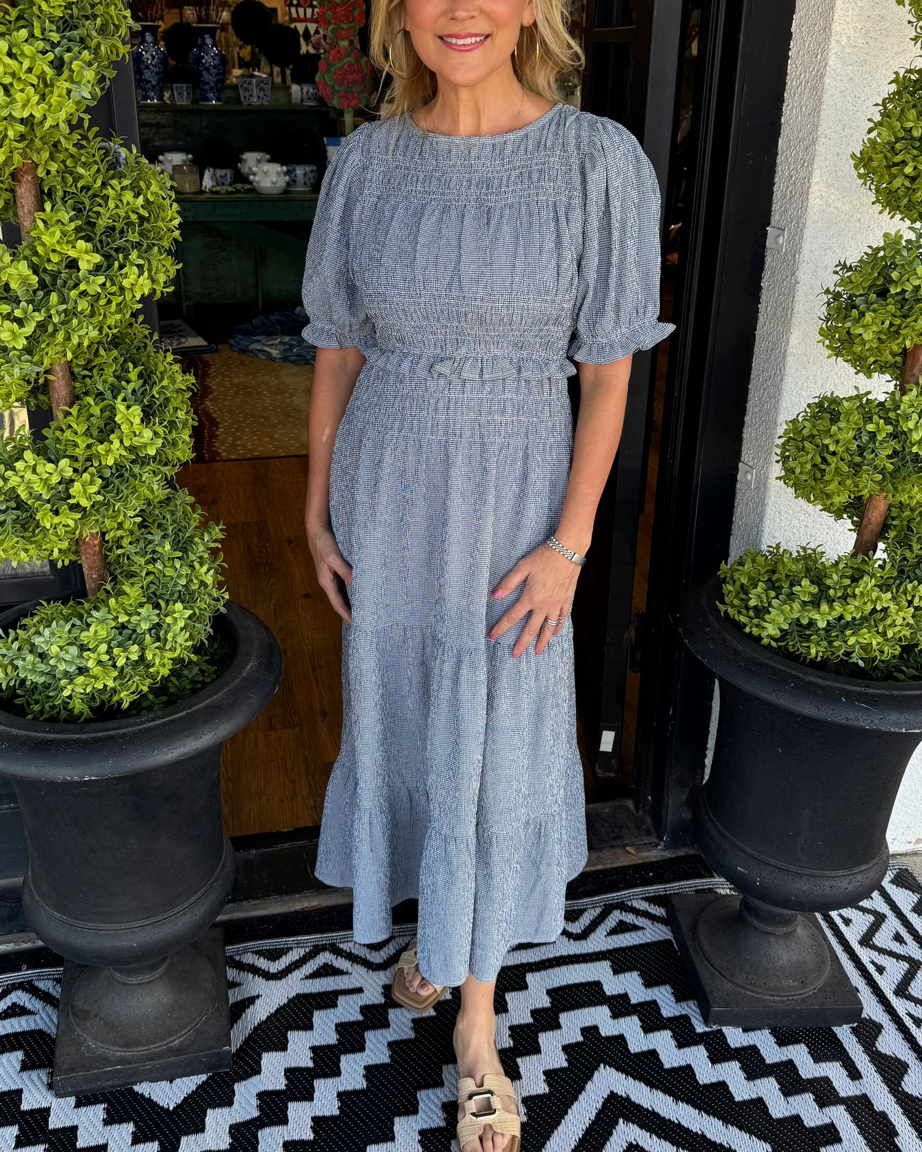 Tilly Gingham Dress