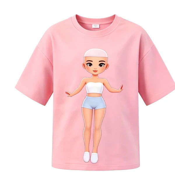 Interactive Dress-Up Doll T-Shirt