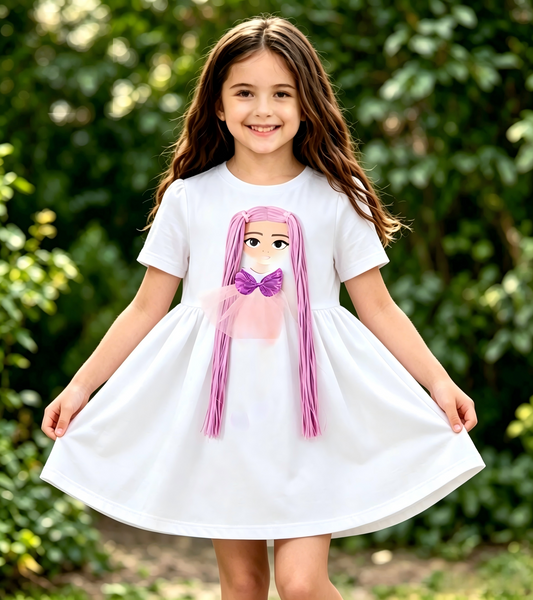 Magical Doll Dress-Up Tee Dress