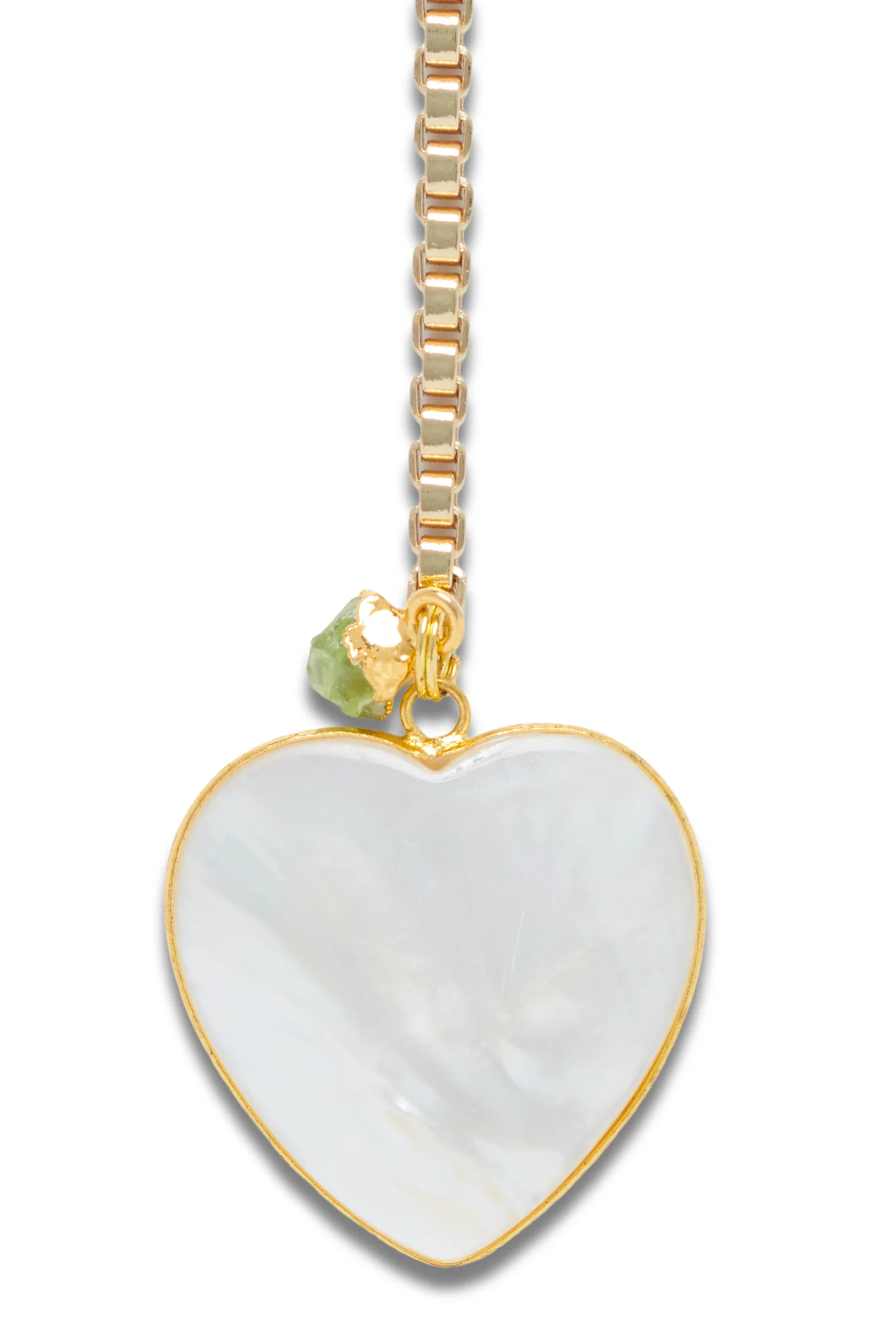 Anti-loss sunglasses with a heart-link chain