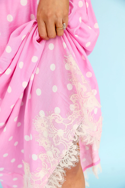 Polka Dot Maxi