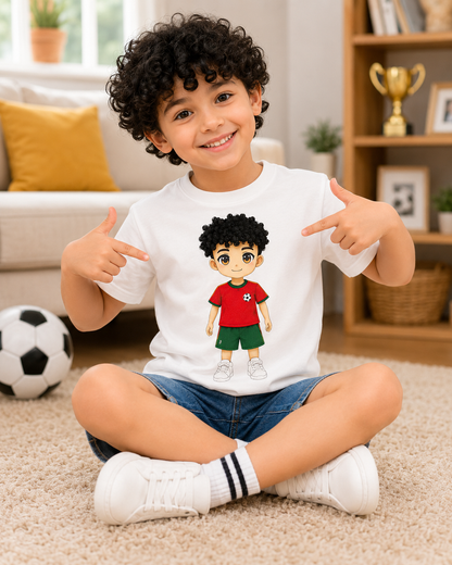Kick & Switch™ Interchangeable Football Doll T-Shirt
