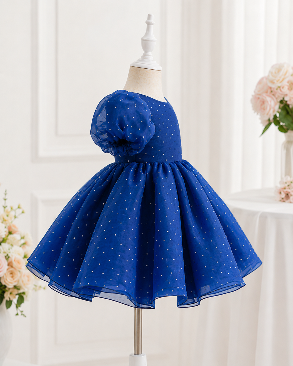 Blue Starry Night Princess Dress