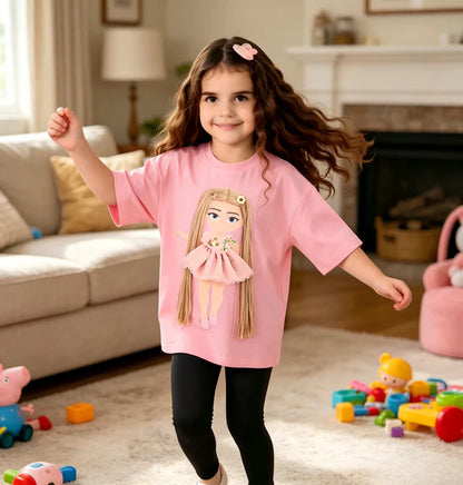 Interactive Dress-Up Doll T-Shirt