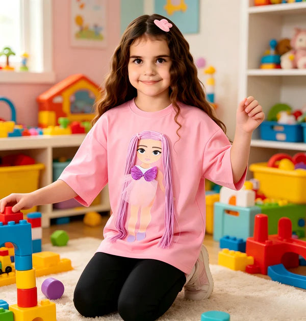 Interactive Dress-Up Doll T-Shirt