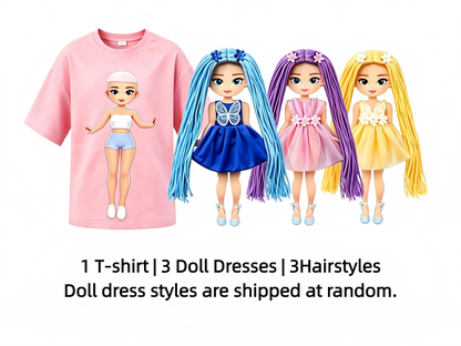 Interactive Dress-Up Doll T-Shirt