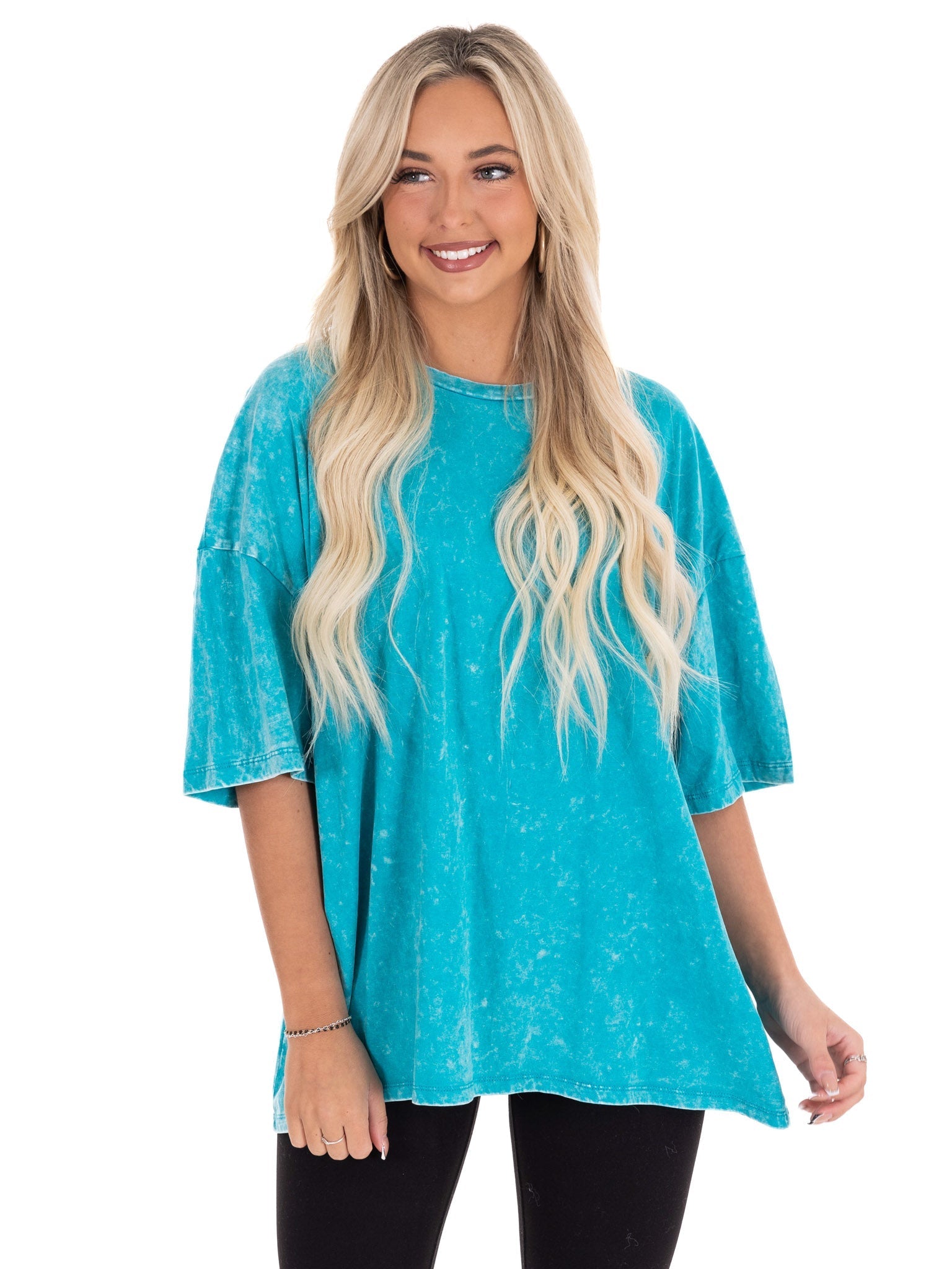 American Vintage Cotton Washed and Aged T-Shirt