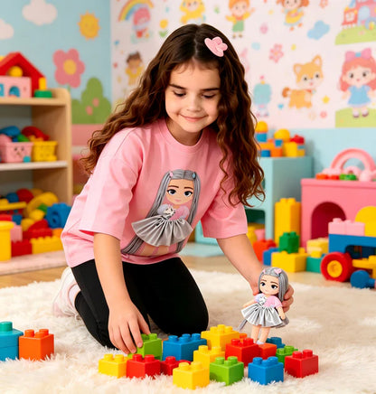 Interactive Dress-Up Doll T-Shirt