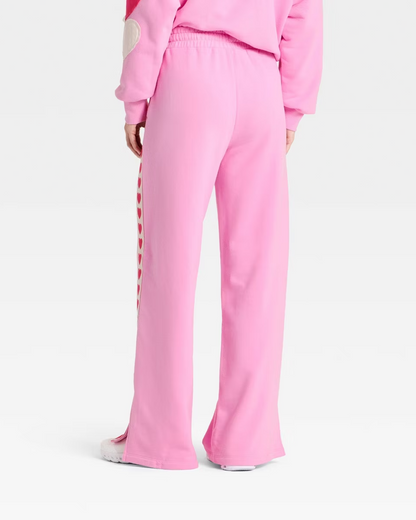 Heart-to-Heart Lounge Set – Bubblegum Pink