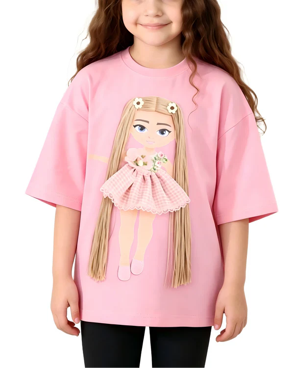 Interactive Dress-Up Doll T-Shirt