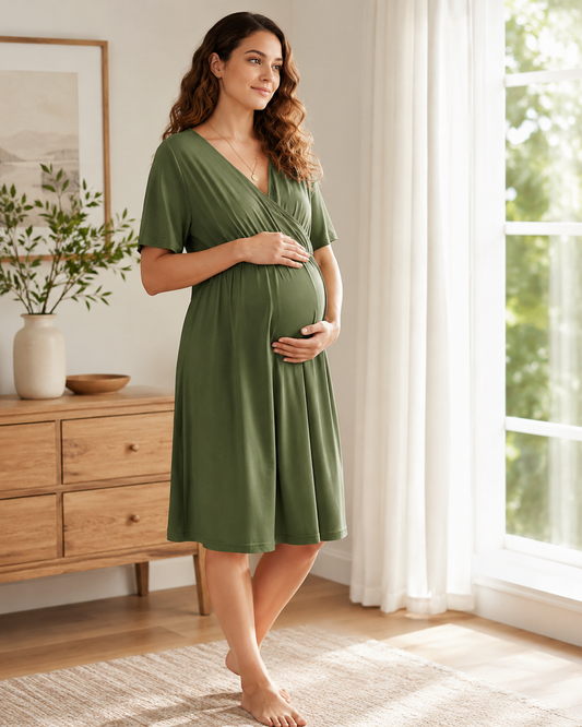 Maternity Labor & Nursing Access Dress