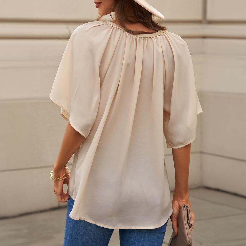 Womens Summer Clothes Batwing Top