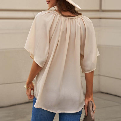 Womens Summer Clothes Batwing Top