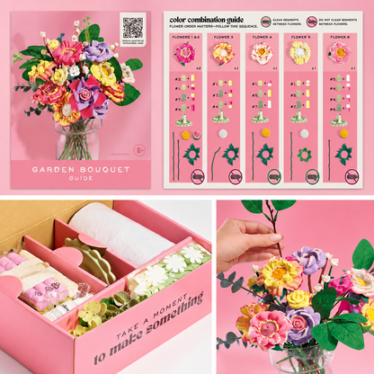DIY Forever-Bloom Flower Bouquet Kit