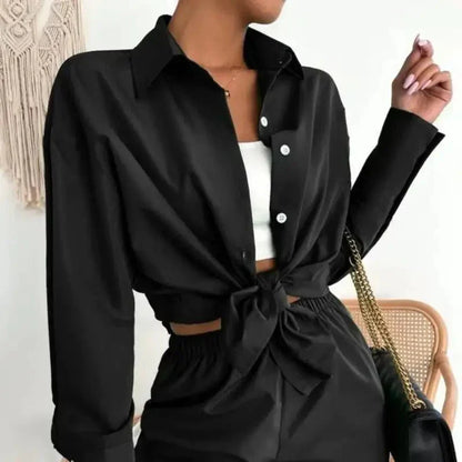 Casual Shorts and Shirt Set